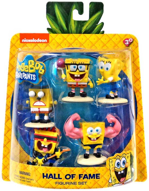 Just Play Nickelodeon SpongeBob SquarePants 5-Pack Collectible Mini Figures