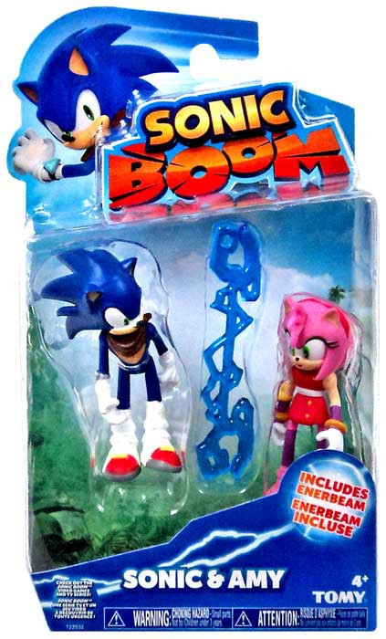 Sonic The Hedgehog Sonic Boom Sonic Amy 3 Action Figure 2-Pack TOMY, Inc. -  ToyWiz