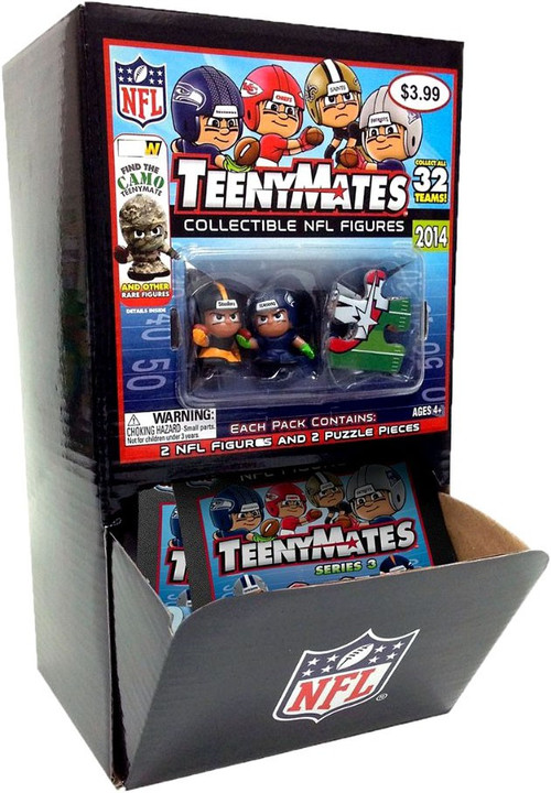 NFL TeenyMates Football Series X Mystery Box 32 Packs Party Animal Toys -  ToyWiz