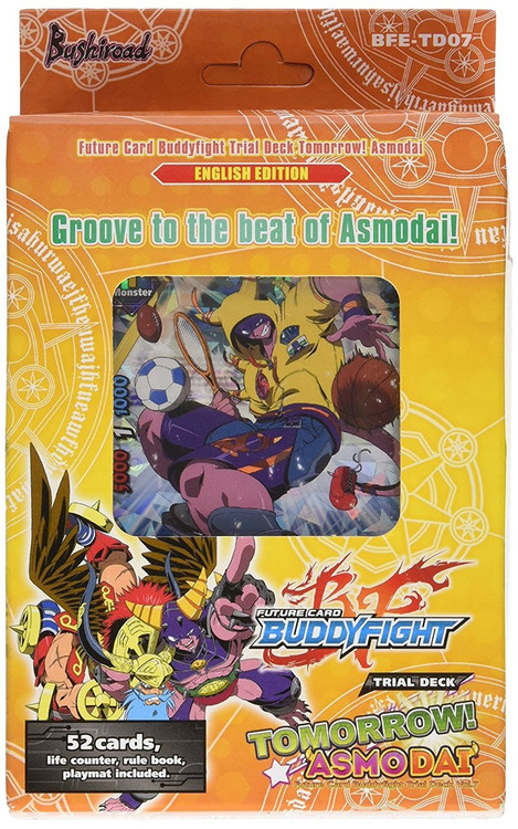 Future Card BuddyFight Trading Card Game Tomorrow Asmodai Trial