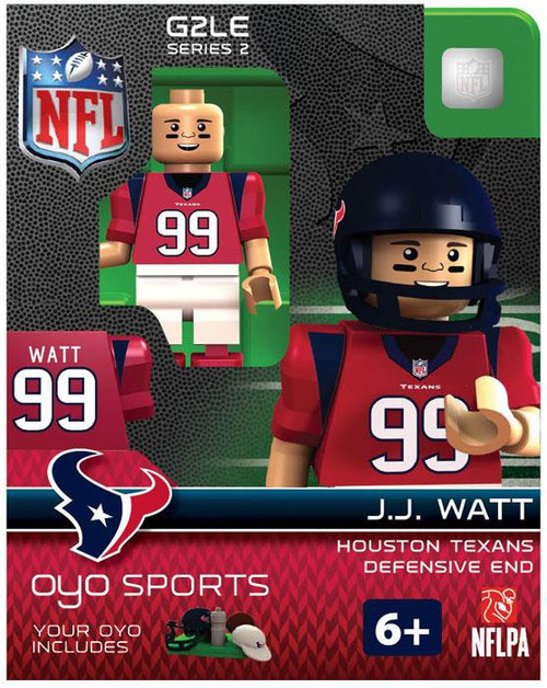 Watt Brothers NFL Triple Bobblehead