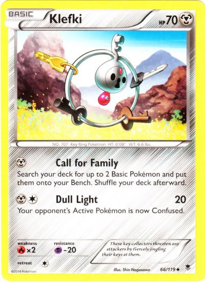 pokemon klefki card EX 065/100 Japanese Holofoil The item may be similar but not exactly the same as the image (e.g The Cards Of Pokémon TCG: