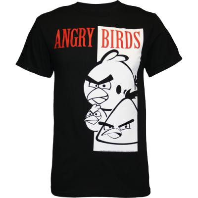 Angry Birds Bird Face T-Shirt Adult Medium - ToyWiz