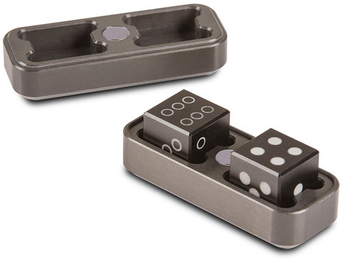 Ultra Pro Gravity Dice 2 Six-Sided 0.630 Dice Set Aluminum