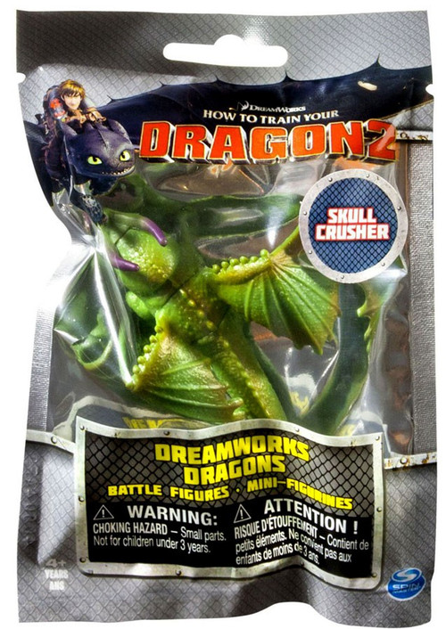 How to Train Your Dragon 2 Dreamworks Dragons Battle Figures Skull