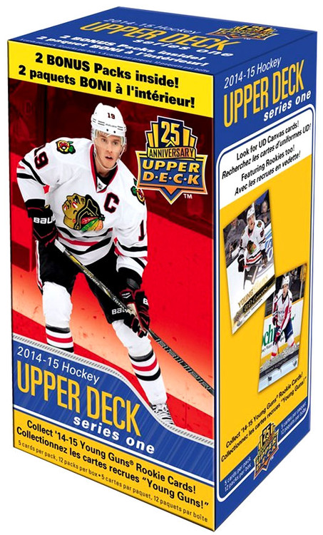 NHL Upper Deck 2014-15 Series 1 Hockey Trading Card BLASTER Box 12