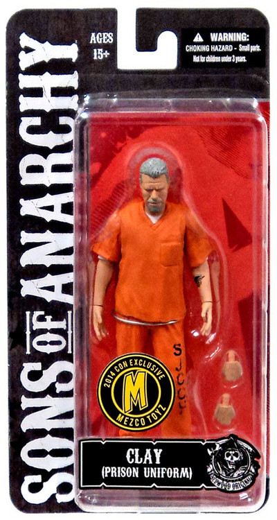 Sons of Anarchy Clay Morrow Exclusive 6 Action Figure Orange
