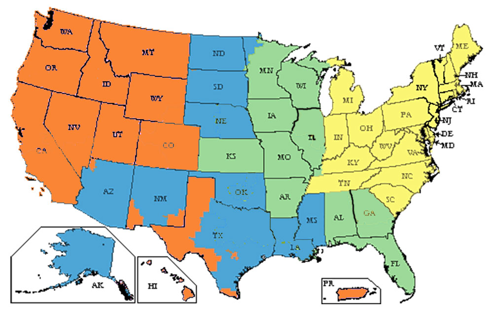 Holiday map