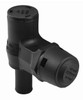 Attwood Vent-Fuel (P-Trap) Black (1670-3)