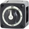Blue Sea 6007200 Battery Switch Mini - 4 Position - Black 6007200