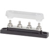 Blue Sea 2315 MiniBus 100 Ampere Common BusBar 4 x 10-32 Stud Terminal with Cover 2315