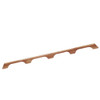 Whitecap Teak Handrail - 4 Loops - 43"L 60106