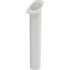 Sea-Dog Narrow Gunnel Flush Mount Rod Holder - White 325061-1