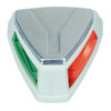 Perko 12V LED Bi-Color Navigation Light - White/Stainless Steel 0655001WHS