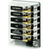 Blue Sea 5015 ST Glass Fuse Block w/Negative Bus 5015