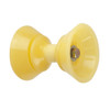 C.E. Smith 3" Bow Bell Roller Assembly - Yellow TPR 29300