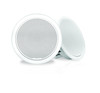 Fusion FM-F65RW 6"  White Round Flush Mount Speakers 010-02299-00