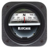 Ritchie V-537W Explorer Compass - Bulkhead Mount - White Dial V-537W