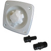 Jabsco Water Pressure Regulator - Flush Mount - White 44412-1045