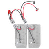 Connect-Ease Outboard Motor Dual Battery Kit 6 AWG RCE12VBM6PK