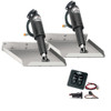 Lenco 12" x 12" Edgemount Trim Tab Kit w/Standard Tactile Switch Kit 12V 15106-102