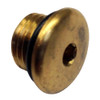 Uflex Brass Plug w/O-Ring for Pumps 71928P