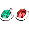 Sea-Dog White LED Navigation Lights - Port &amp; Starboard 400071-1