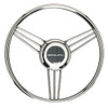 Uflex V27 13.8" Steering Wheel - Stainless Steel Grip &amp; Spokes V27