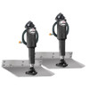 Lenco 9" x 9" Standard Trim Tab Kit without Switch Kit 12V 15000-101