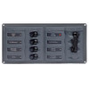 BEP AC Circuit Breaker Panel w/o Meters, 4 Way Panel 2 Mains - 110V 900-AC1-110V