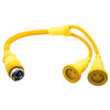 Hubbell HBL64CM54 Adapter 2 30A Female Ends - 50A 250 HBL64CM54