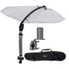 TACO ShadeFin Mini w/White Fabric - Bag &amp; Square Rail Mount Kit T10-4000-5