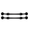 Snubber TWIST - Tar Black - Pair S51112