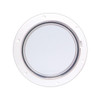 Beckson 6" Clear Center Pry-Out Deck Plate - White DP61-W-C
