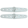Whitecap Strap Hinge - CP/Brass - 6" x 1-1/8" - Pair S-605C