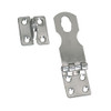 Whitecap Fixed Safety Hasp - CP/Brass - 1" x 3" S-578C