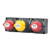 BEP Battery Distribution Cluster f/Single Engine w/Two Battery Banks    w/Motorized VSR 80-716-0017-00