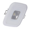 Lumitec Square Mirage Down Light - Warm White Dimming, Hi CRI - White Bezel 116129