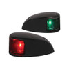 Hella Marine NaviLED Deck Mount Port & Starboard Pair - 2nm - Colored Lens/Black Housing 980620801