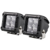HEISE 4 LED Cube Light - Flood - 3" - 2 Pack HE-HCL22PK