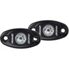 RIGID Industries A-Series Black High Power LED Light - Pair - Warm White 482073