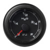 Veratron 52MM (2-1/16") OceanLink Waste Water Gauge - Black Dial &amp; Bezel A2C1065890001