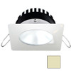 i2Systems Apeiron PRO A506 - 6W Spring Mount Light - Square/Round - Warm White - White Finish A506-32CBBR
