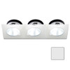 i2Systems Apeiron A1110Z - 4.5W Spring Mount Light - Triple Round - Cool White - White Finish A1110Z-36AAH