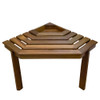 Whitecap Shower/Corner Stool - Teak 63106