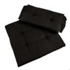 Whitecap Director&#39;s Chair II Replacement Seat Cushion Set - Black 87241