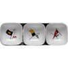 Marine Business Melamine Snack Set - REGATA - Set of 4 12013