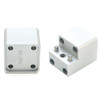 PTM Edge Board Rack Mounts - 4 Bolt - Silver P13168-1300TEBCL