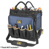 CLC PB1543 Multi-Compartment Technician&#39;s Tool Bag - 17" PB1543