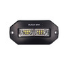 Black Oak 4" Marine Flush Mount Spreader Light - Black Housing - Pro Series 3.0 4BFMSL-S